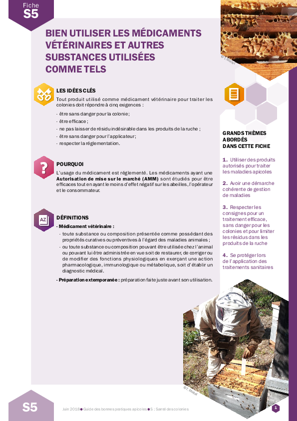 Bien utiliser les médicaments vétérinaires et autres substances utilisées comme tels