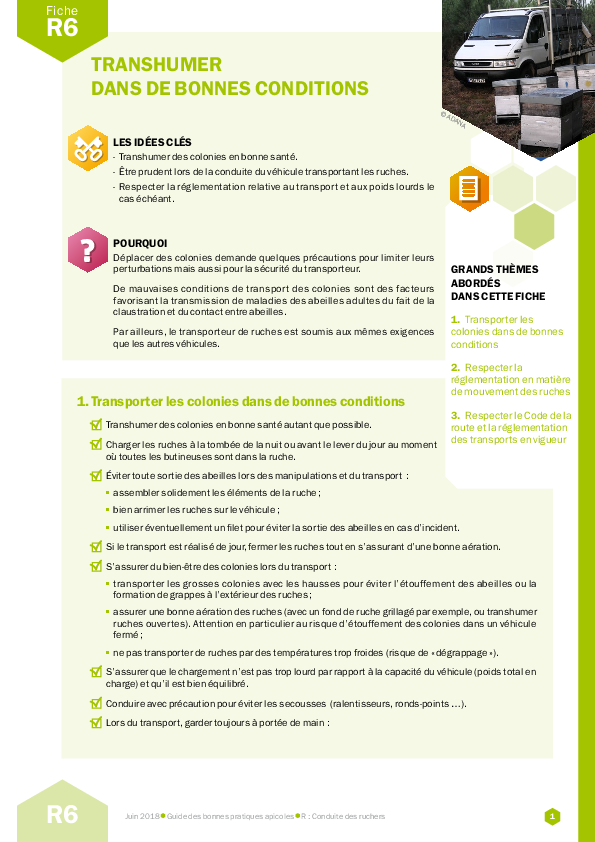 Transhumer dans de bonnes conditions